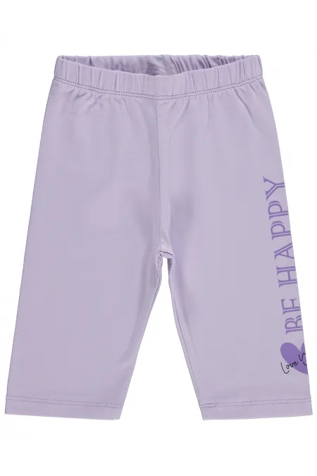 Leggings pour filles Km 2-5 ans Lavande douce - Lot