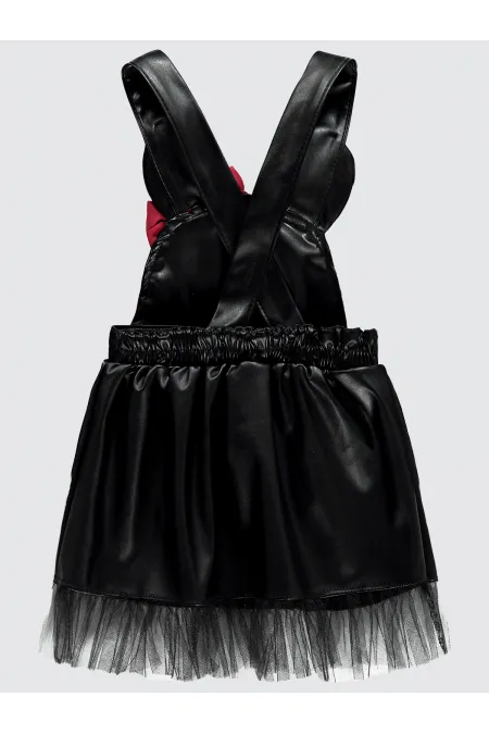 Baby Vest and Dress 0-24 Months Black - Pack