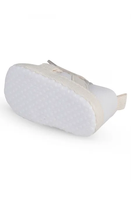 Baby Booties Size 18-21 White - Package