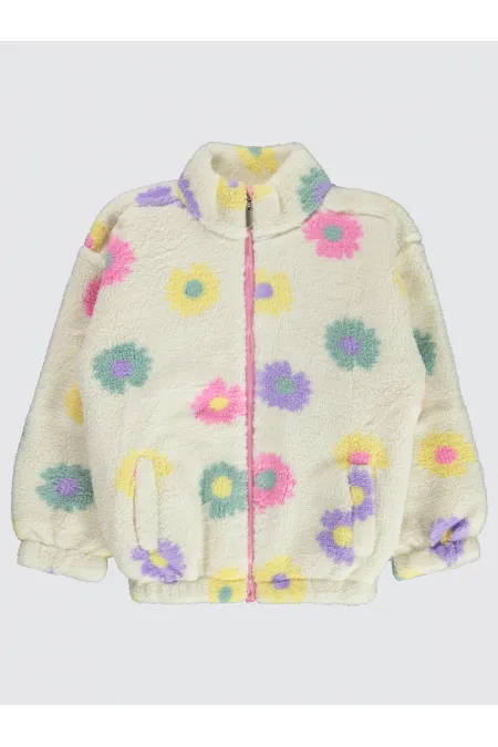 Gilet fille 10-13 ans écru - Emballage