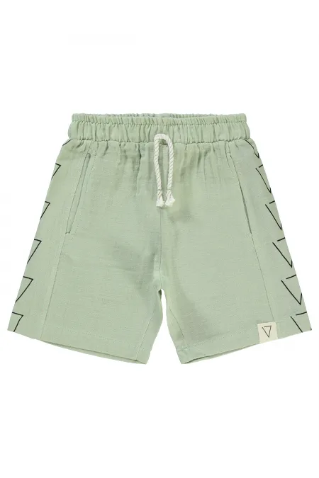 Shorts pour garçons 6-9 ans, couleur menthe - Emballage