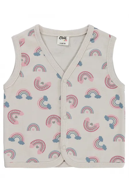 Body bébé 0-24 mois couleur pierre - Emballage