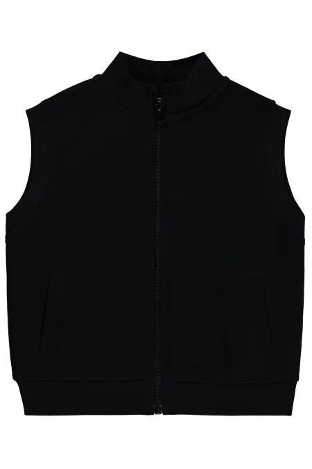 Erkek Çocuk Yelek 2-5 Yaş Siyah - Paket