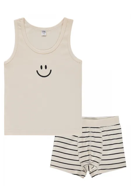 Boys' Underwear Set, Ages 2-9, Beige - Pack