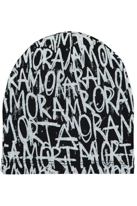 Chapeau et béret garçon noir 2-5 ans - Emballage