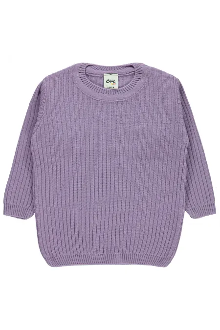 Bebek Kazak 0-24 Ay Lila - Paket