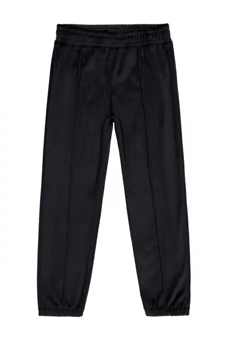 Bas de survêtement noir pour filles (6-9 ans) - Lot