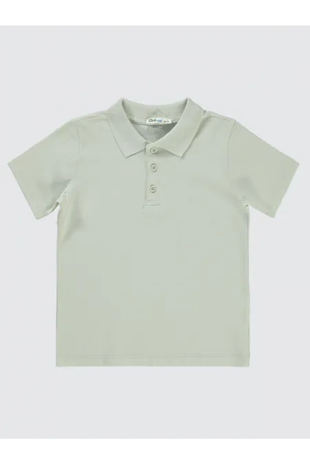 Lot de T-shirts pour garçons de 6 à 9 ans, gris clair