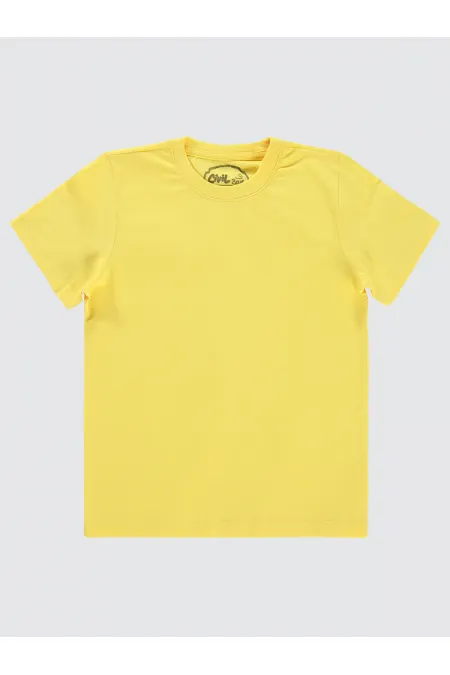 T-shirt garçon jaune 10-13 ans - Emballage