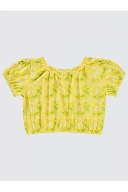 Kız Çocuk Tişört 6-9 Yaş Ananas - Paket