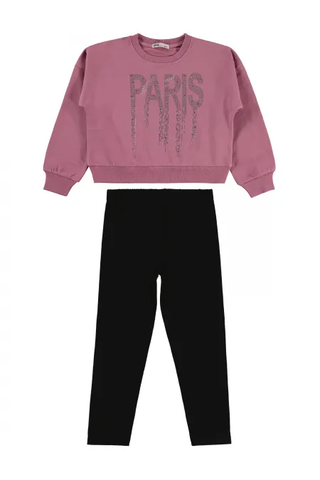 Girls' Set 6-9 Years Old Soft Pink - Package