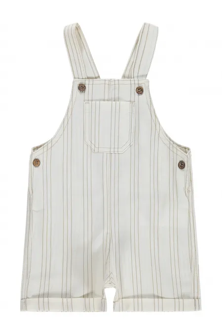 Boys' Overalls, Ages 2-5, Brown - Pack