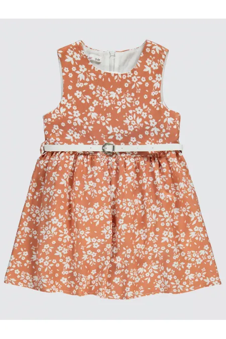 Ensemble gilet et robe pour fille de 2 à 5 ans, en argile italienne - Emballage