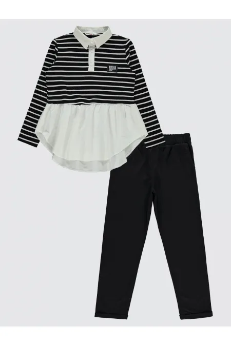 Combinaison noire pour fille de 10 à 13 ans - Emballage