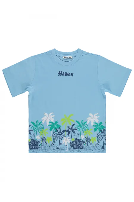 Boys' T-shirt, Ages 6-9, Turquoise - Pack Boys' T-shirt, Ages 6-9, Turquoise - Pack