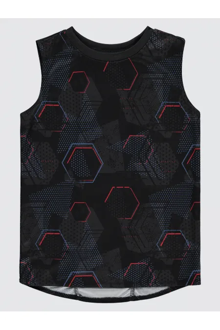 Boys T-Shirt 10-13 Years Black - Pack