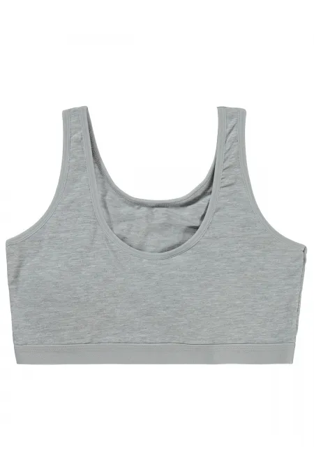 Kız Çocuk Büstiyer 10-13 Yaş Gri - Paket