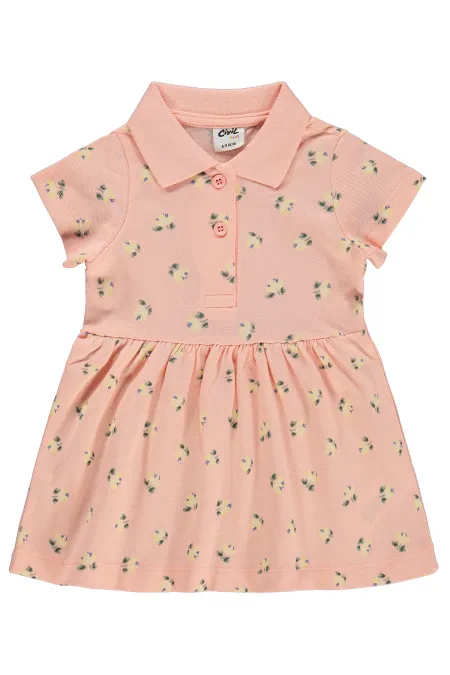 Combinaison et robe bébé 0-24 mois saumon - Ensemble