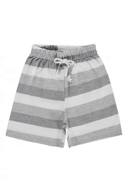 Short garçon, 2-5 ans, gris - Lot