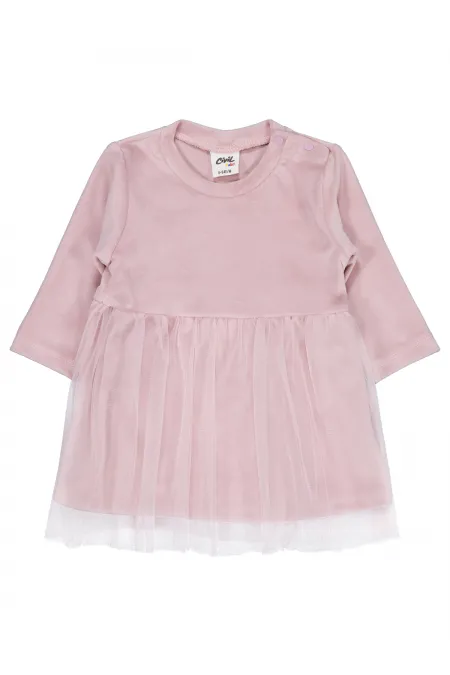 Baby Vest and Dress 0-24 Months Soft Dusty Rose - Package