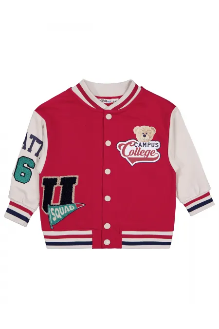 Erkek Çocuk Hırka 2-5 Yaş Kırmızı - Paket