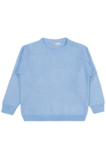 Pull bleu pour fille de 6 à 9 ans - Emballage