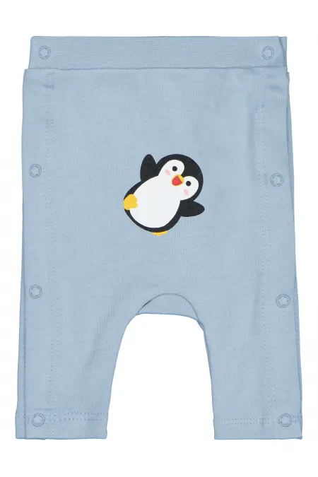 Couche-culotte individuelle pour bébé prématuré, bleu glacier - Emballage