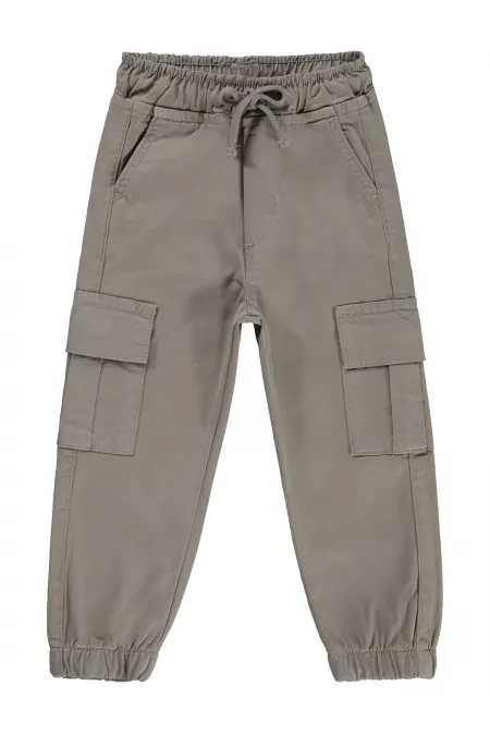 Pantalon garçon, 2-5 ans, gris clair - Lot