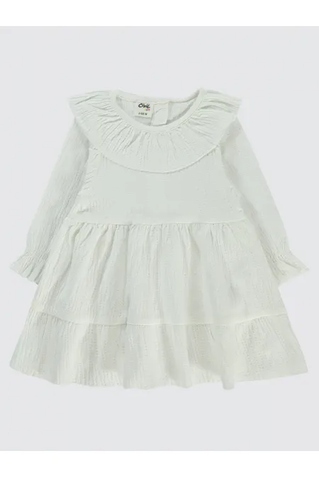 Baby Vest and Dress 0-24 Months Ecru - Package