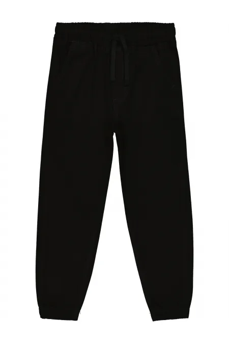 Pantalon noir pour garçon de 10 à 13 ans - Lot