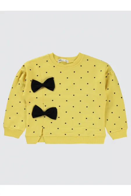 Kız Çocuk Sweatshirt 2-5 Yaş Ananas - Paket