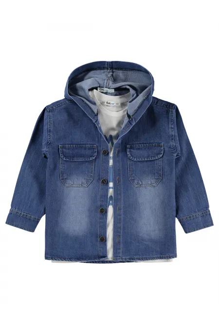 Boys' Shirt Set 10-13 Years Blue - Package