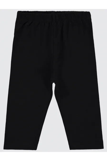 Baby Tights 0-24 Months Black - Package Civil