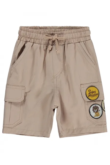 Pantalon Capri garçon, 2-5 ans, couleur vison - Lot