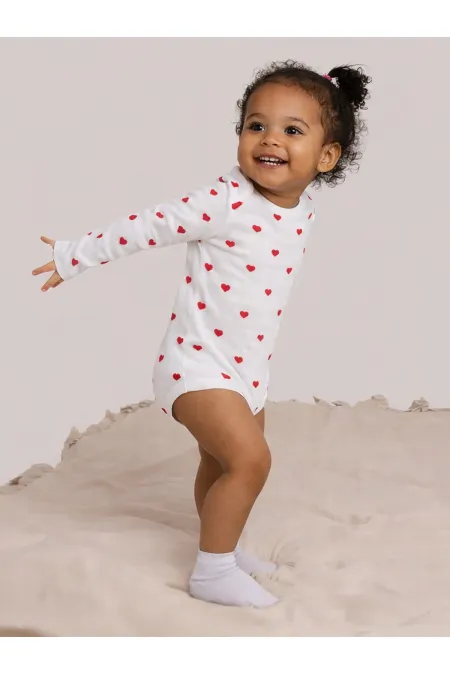 Baby Snap Bodysuit 0-24 Months Ecru - Package