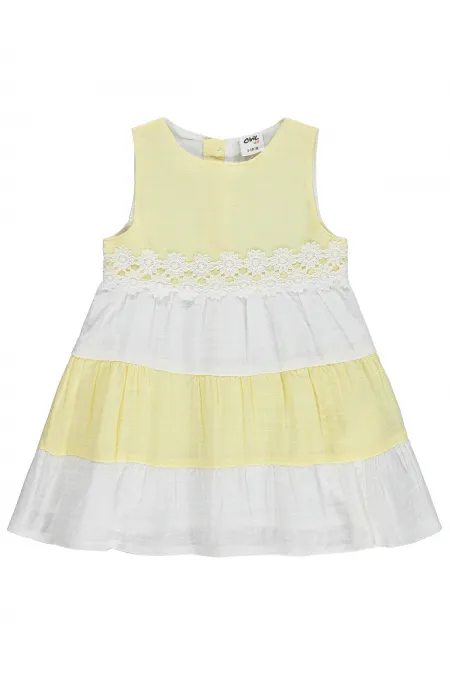 Baby Jumpsuit and Dress 0-24 Months Yellow - Package