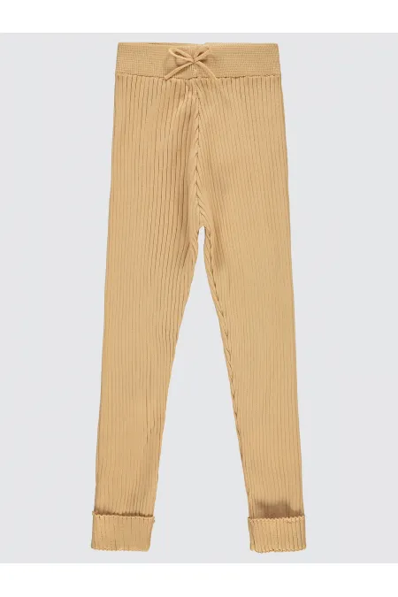 Collants beiges pour filles de 6 à 9 ans - Paquet