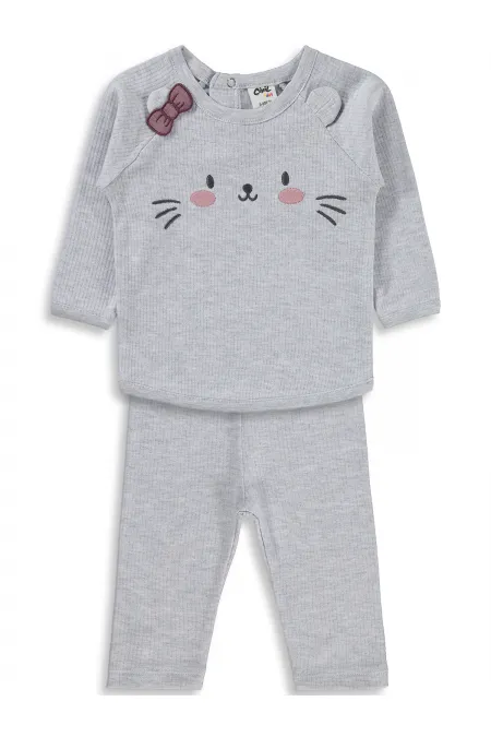 Baby Outfit 0-24 Months Stone Color - Package