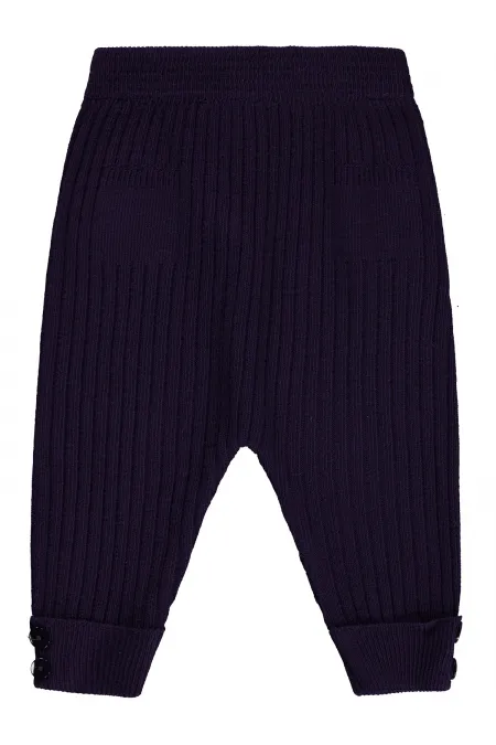 Bebek Eşofman Altı 0-24 Ay Pancar Moru - Paket