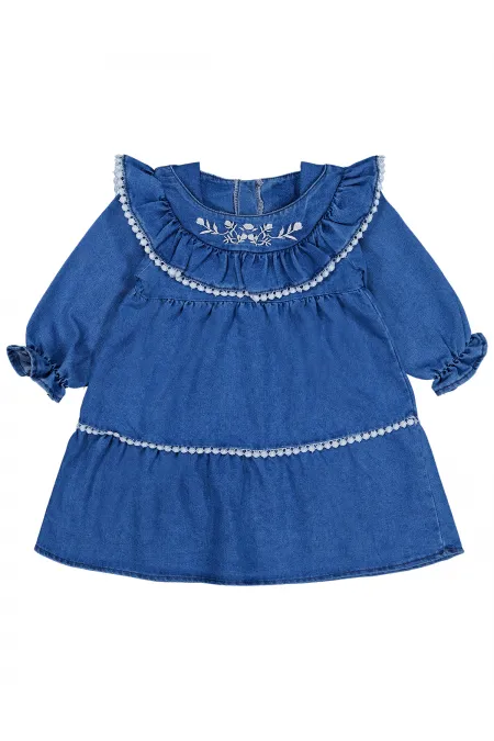 Baby Vest and Dress 0-24 Months Light Blue - Package