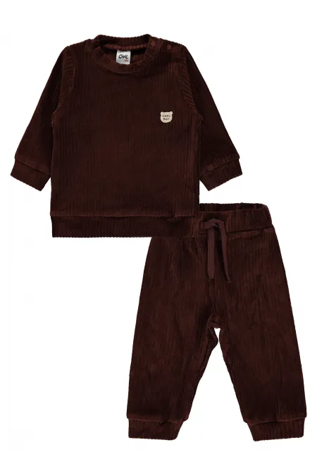Baby Set 0-24 Months Chocolate Brown - Package