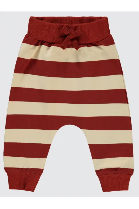 Bebek Eşofman Altı 0-24 Ay Kiremit - Paket