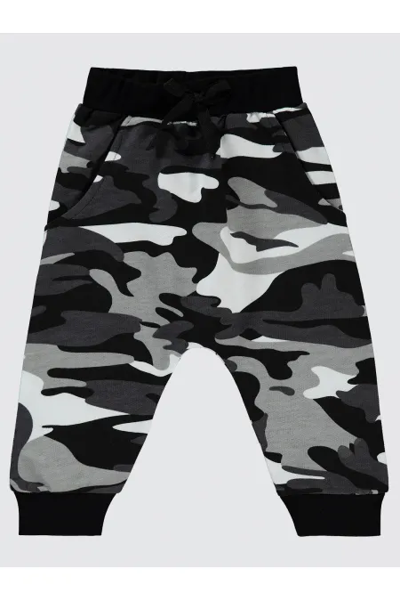 Baby Sweatpants 0-24 Months Black - Pack