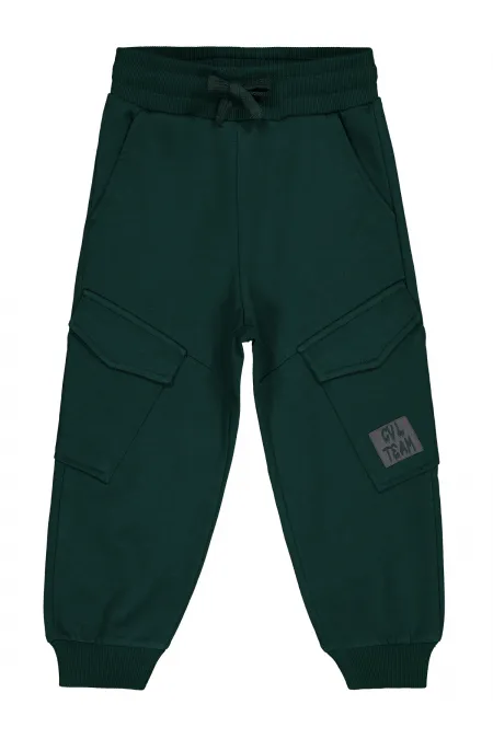 Pantalon de survêtement pour garçon, 2-5 ans, vert - Lot