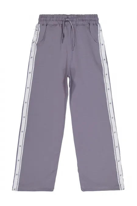 Bas de survêtement gris pour filles de 10 à 13 ans - Lot