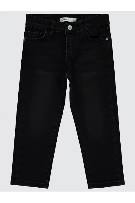 Pantalon noir pour garçon de 2 à 5 ans - Lot