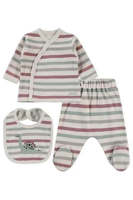 Baby Bodysuit Sets 0-24 Months Stone Color - Package
