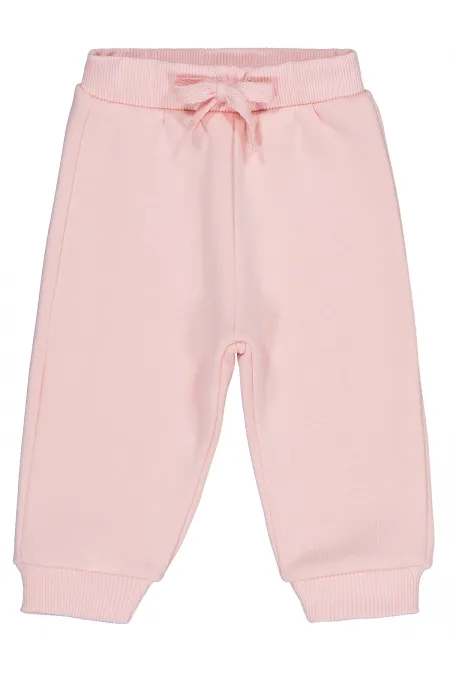 Baby Tracksuit Bottoms 0-24 Months Light Pink - Pack