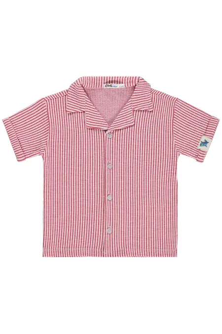 T-shirt garçon, 2-5 ans, rouge - Emballage