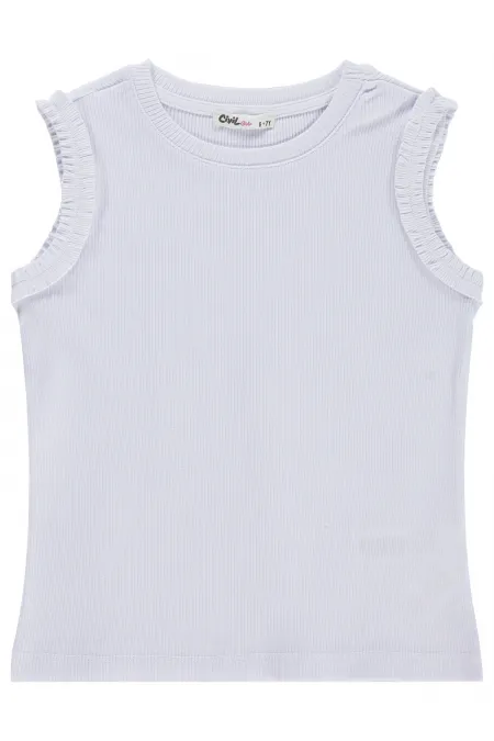 Lot de t-shirts blancs pour filles de 6 à 9 ans Lot de t-shirts blancs pour filles de 6 à 9 ans